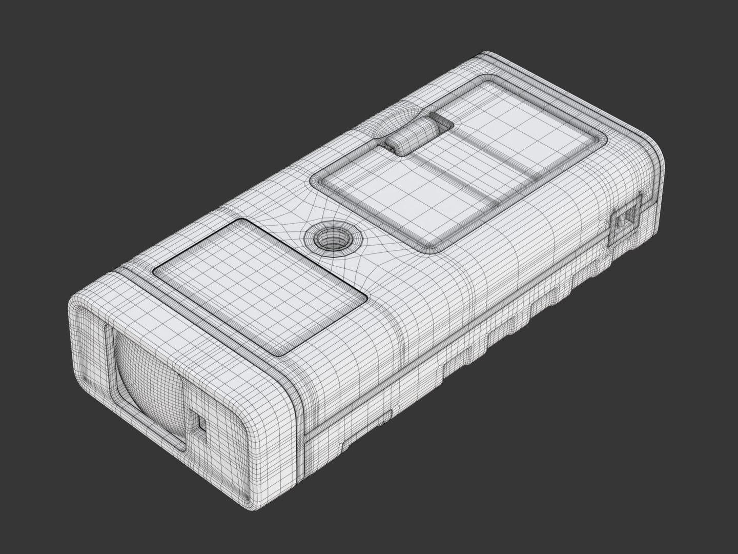 3D distance laser meter https://p.turbosquid.com/ts-thumb/y5/INj68r/mniLc7TX/distancemeterwireframe08/png/1547447860/1920x1080/fit_q87/138abf48fcfc28c708e0d2321d391707219ef693/distancemeterwireframe08.jpg