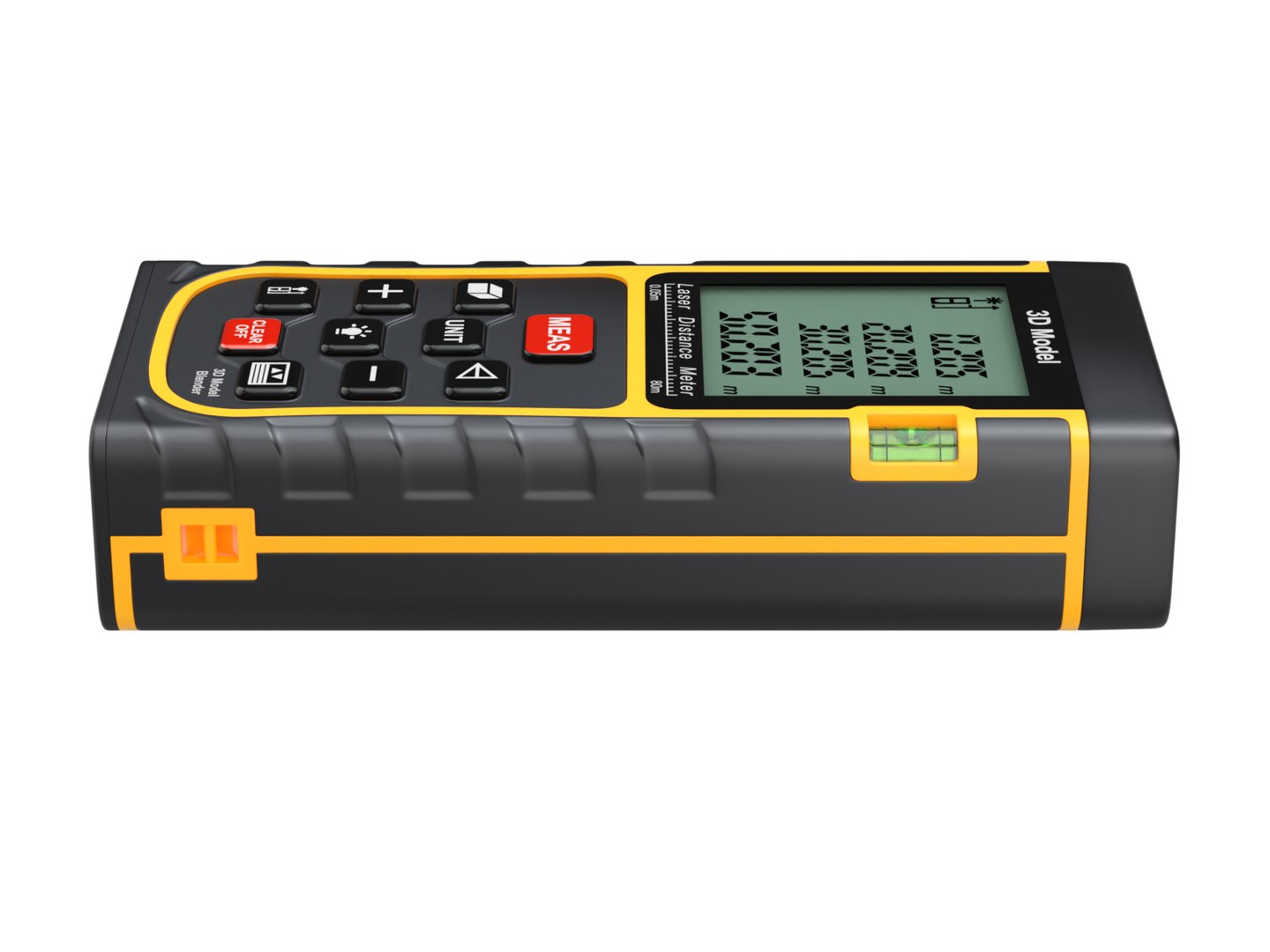 3D distance laser meter - TurboSquid 1366544