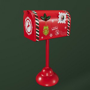 Santas Mailbox 3D model
