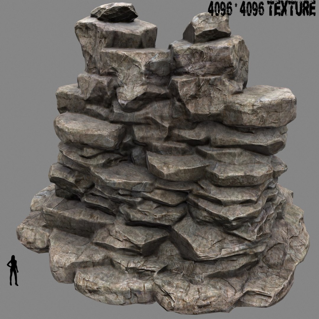 3d Model Mountain 9