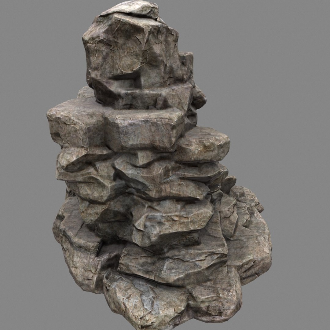 3d Model Mountain 9