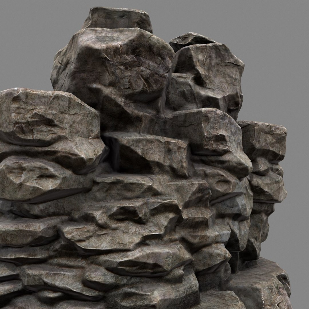 3d Model Mountain 9