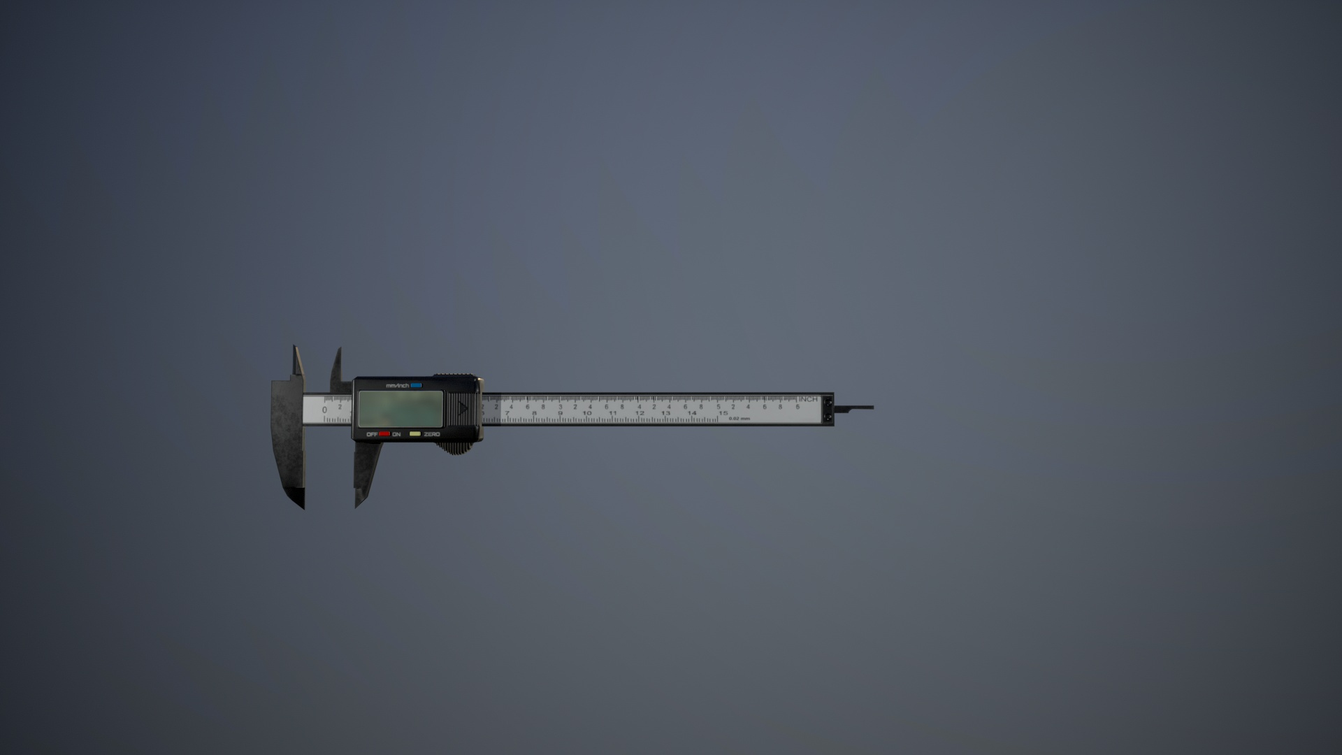Digital caliper 3D model TurboSquid 2124797