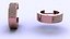 Pendientes de aro con diamantes