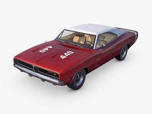 3ds max dodge charger r t