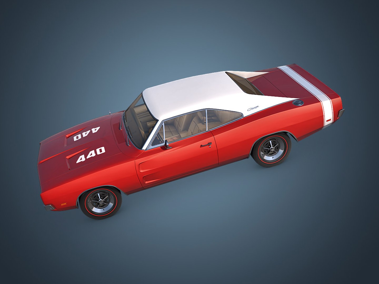 3ds Max Dodge Charger R T