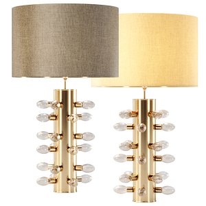 3D Pair of table Lamp by LA Studio