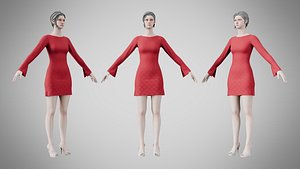 Dress 51 Old Brick 3D model