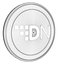 DigitalNote Cryptocurrency Gold Coin