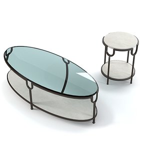 3d model of donghia inyo cocktail