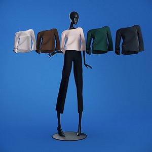 3D mannequin 6014 coll 60