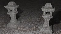 Japanese Stone Lantern