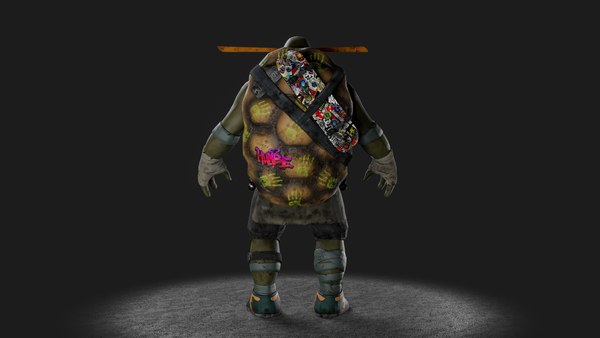 3D TMNT game ready - TurboSquid 1730184