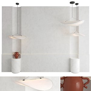 Decorative wall panel set 104