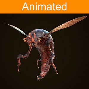 3d creature insect