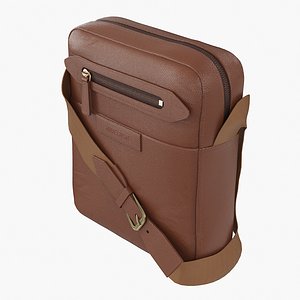 Hidesign Brown Leather Sling Bag