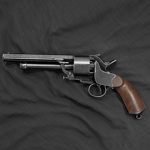 Lemat - Civil War 1784 Revolver 3D model