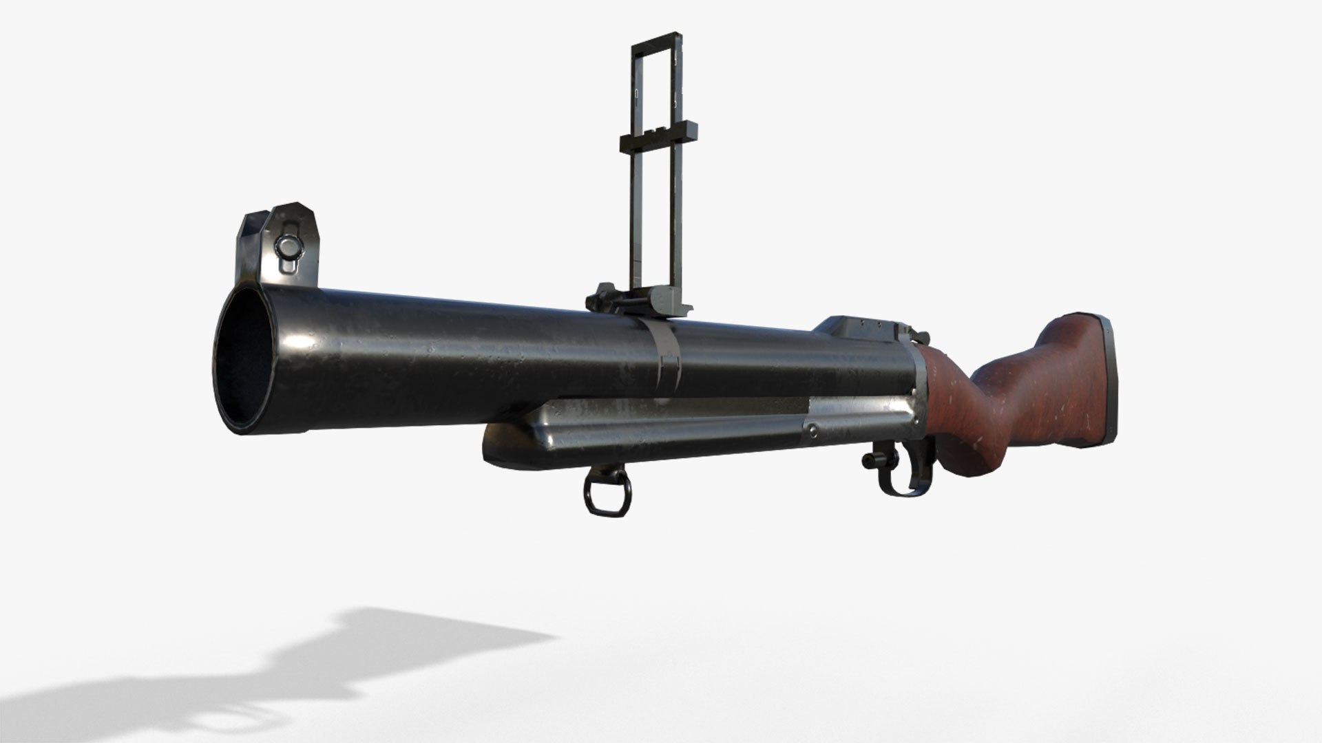 3d M79 Grenade Launcher Low Poly Turbosquid 2028010