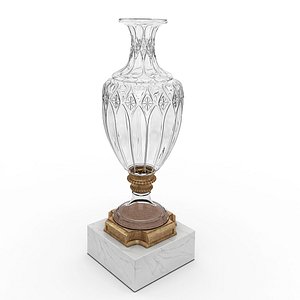 vase french baccarat 3D model