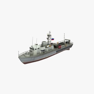 3D model lida class minesweeper