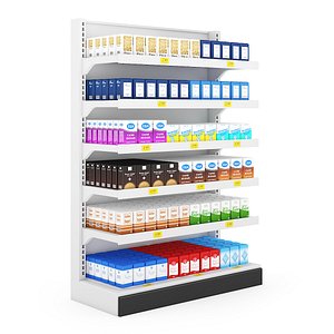 Supermarket Shelf 02