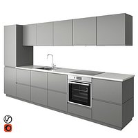 Modern kitchen VOXTORP GRAY