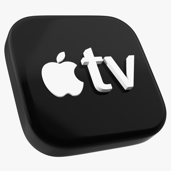3D модель Иконка iPhone iOS Apple TV - TurboSquid 2220180