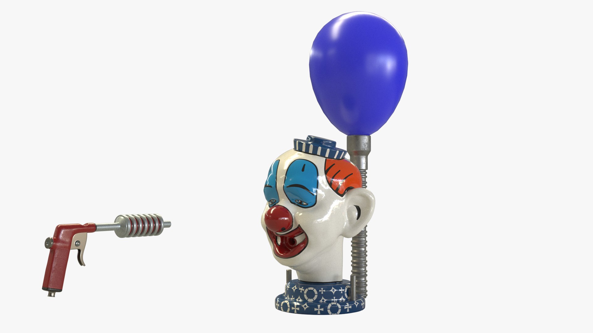 물총 카니발 게임 3D 모델 TurboSquid 1965292