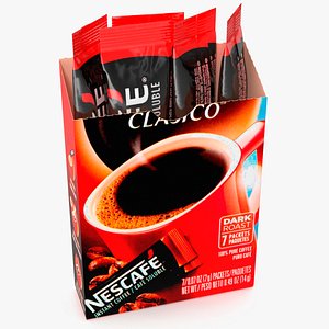 Nescafe Clasico Box Opened