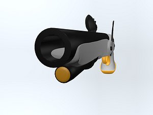 pistol 3d model
