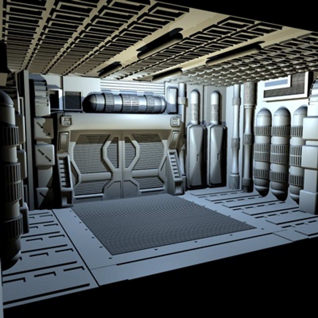 Gate Space 3d Obj