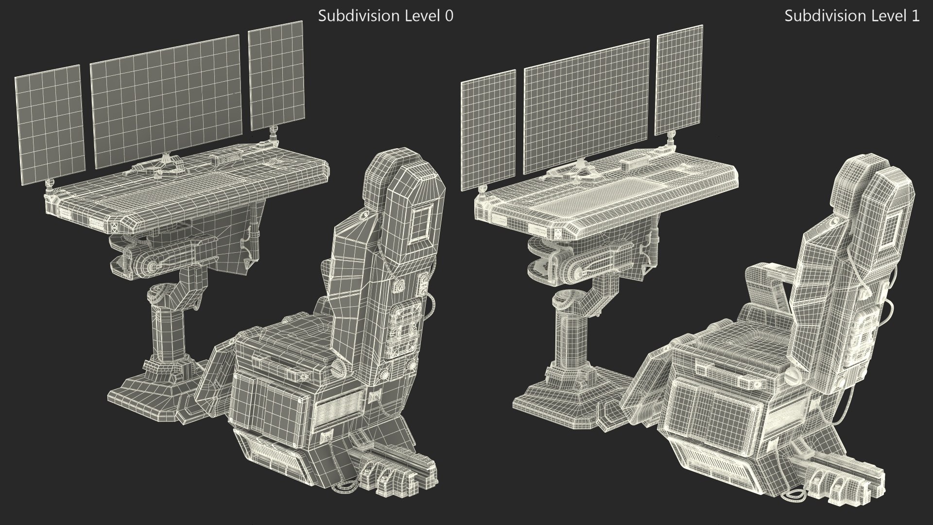 3D Sci-fi Computer and Pilot Chair https://p.turbosquid.com/ts-thumb/y5/x340mN/9t/scificomputerandpilotchair3dsmodel031/jpg/1696297969/1920x1080/fit_q87/2c1ef6289bf88b72065a92fcb6e37fc8c9bdc3d8/scificomputerandpilotchair3dsmodel031.jpg