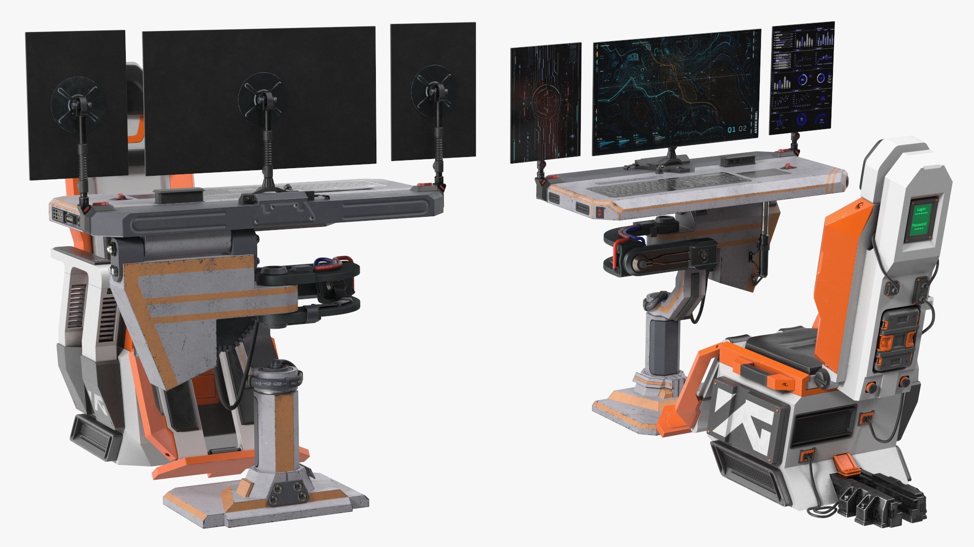 3D Sci-fi Computer and Pilot Chair https://p.turbosquid.com/ts-thumb/y5/x340mN/Wn/scificomputerandpilotchair3dsmodel014/jpg/1696297907/1920x1080/fit_q87/6ca64c6b178ef471f9a74283efce2296efe1c8e8/scificomputerandpilotchair3dsmodel014.jpg
