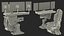 Sci-fi Computer and Pilot Chair