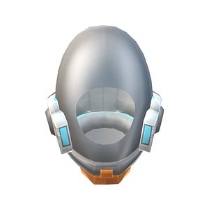 3D Male Astro Tech Helmet
