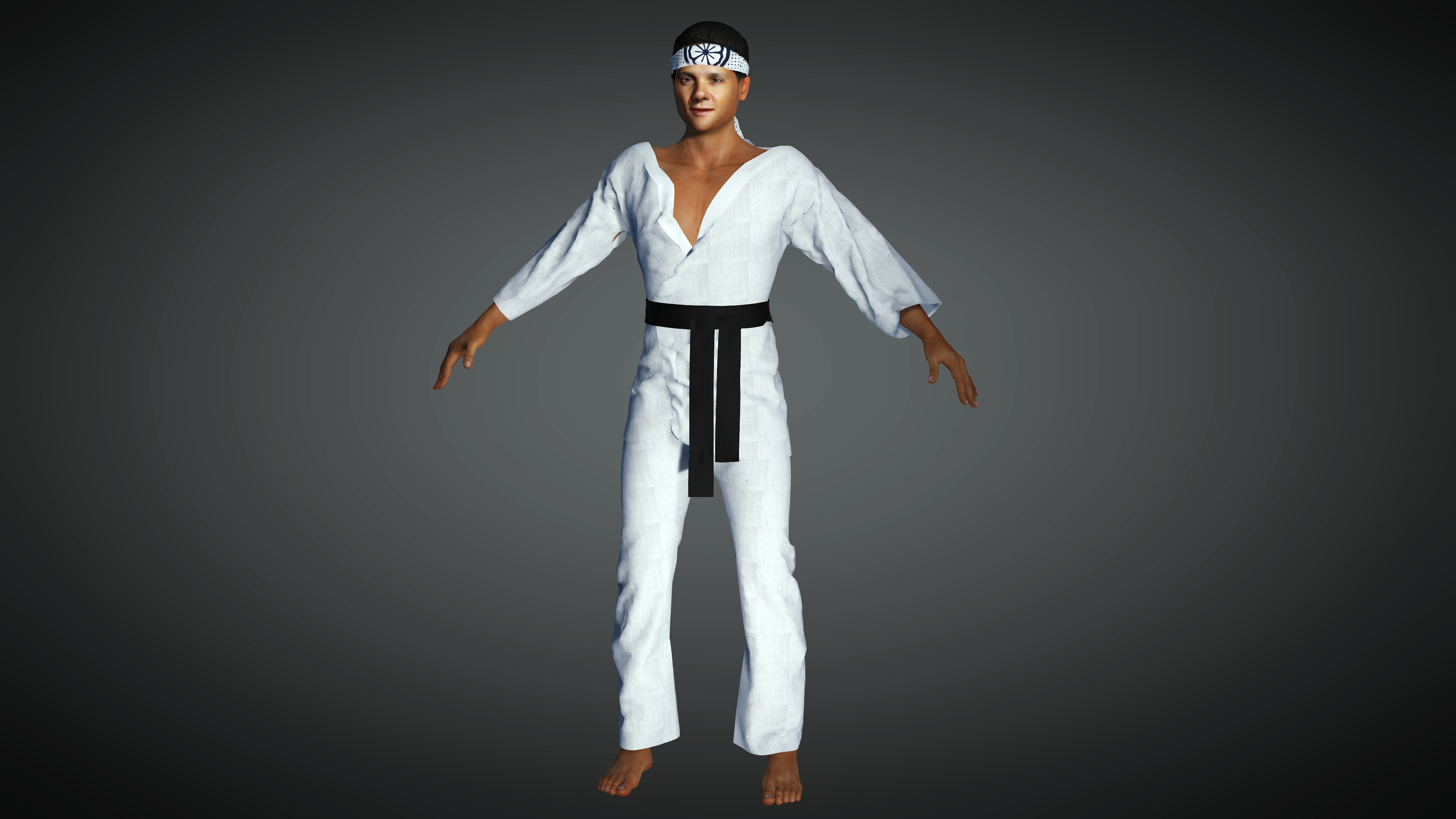 Cobra Kai Daniel LaRusso 3D model - TurboSquid 1812782