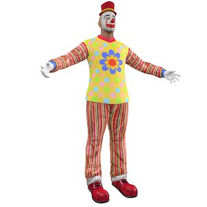 clown hat 3d max