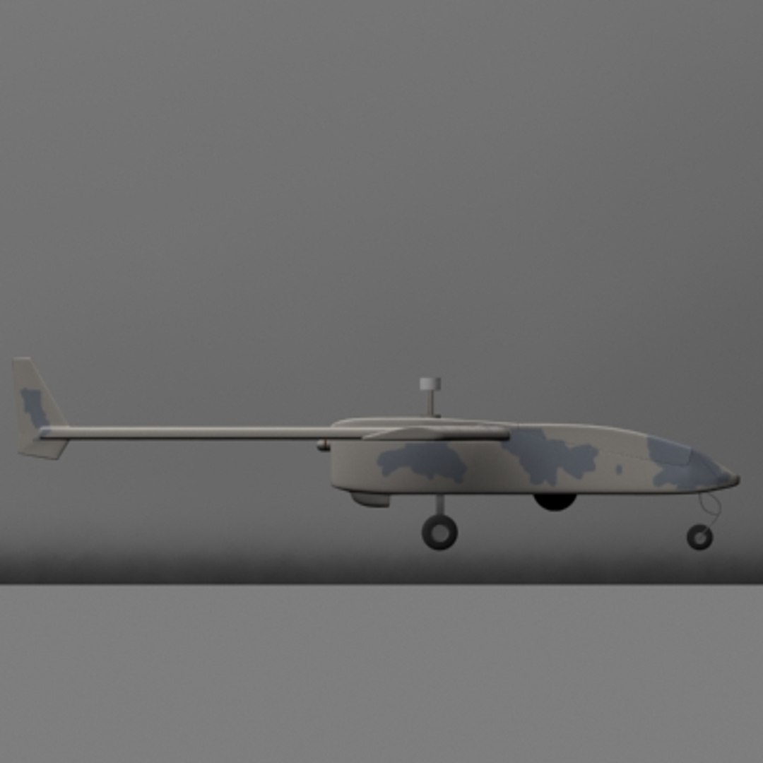 Uav Shadow 600 3d Model