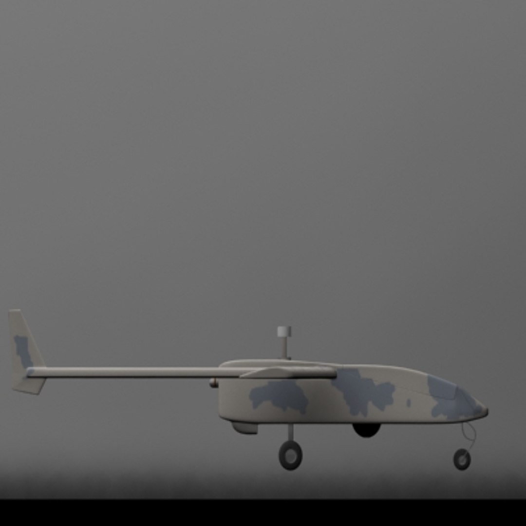 Uav Shadow 600 3d Model