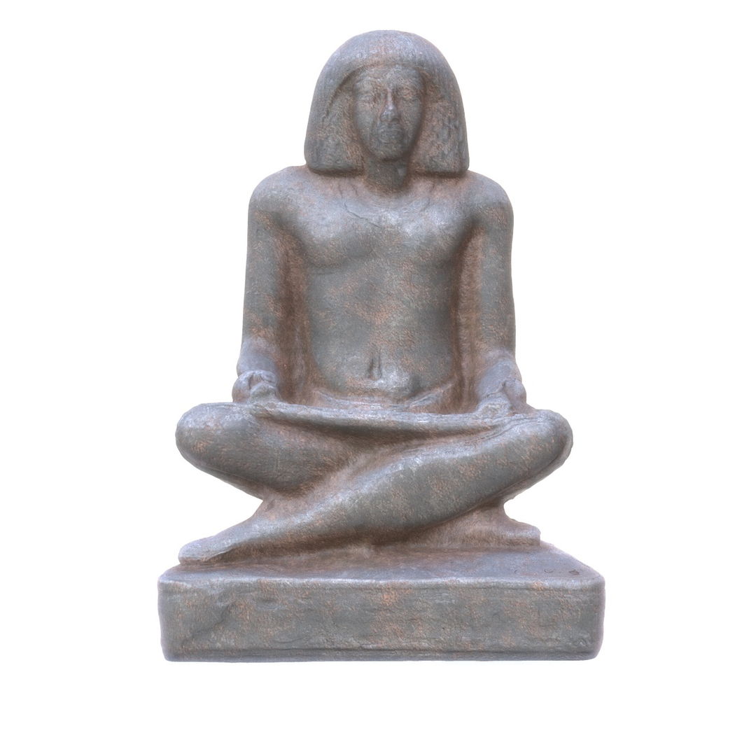 3d Obj Ancient Egypt Writer
