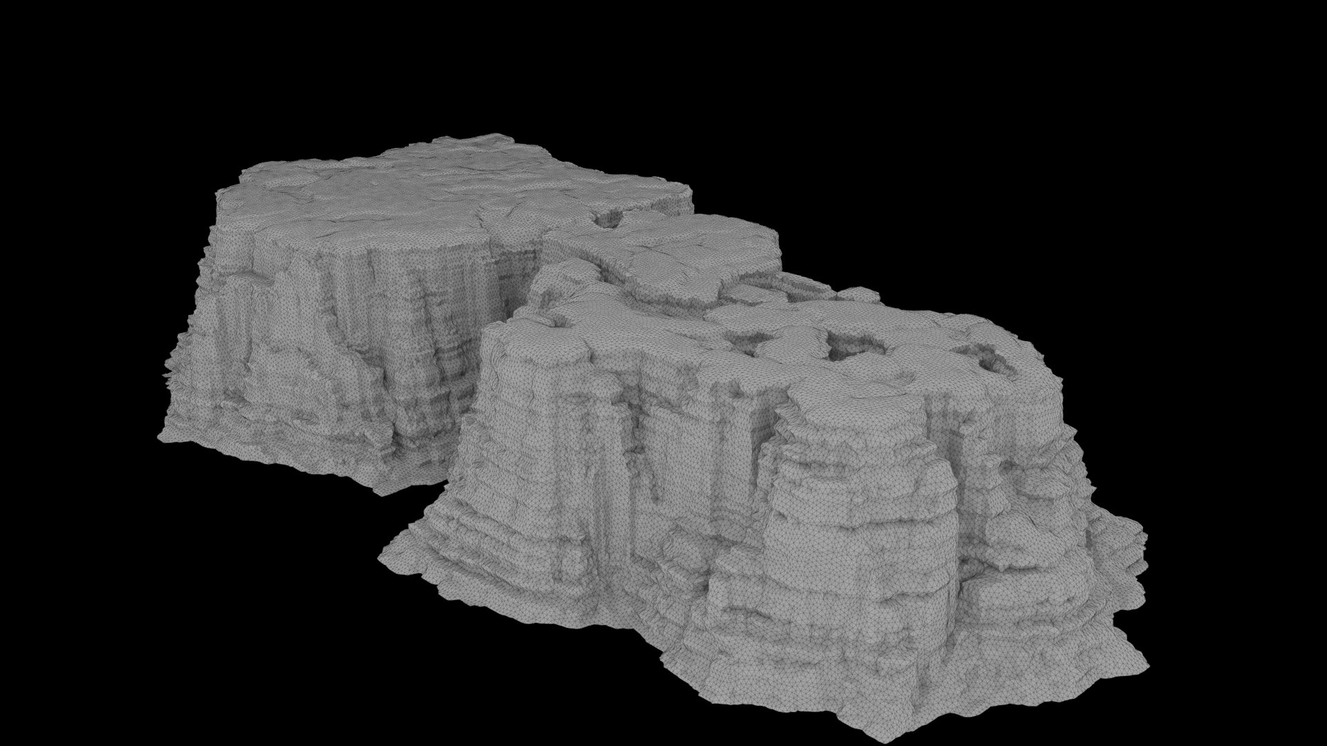 Cliff 3D Model - TurboSquid 2130381