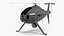 3D Schiebel Camcopter S100 UAV Rotorcraft Black
