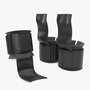 Wrist Strap- WristBand- Brace-Weight Lifting Wrist band- 3d Model Ready to Render in Blender