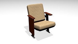 theater seat 3D