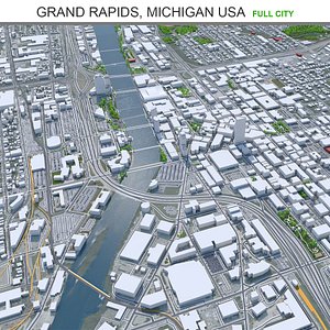 Grand Rapids in Michigan USA