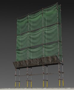 Scaffolding with Sheet