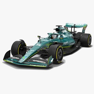 Aston Martin F1 Team Season 2022 Formula 1 Race Car model