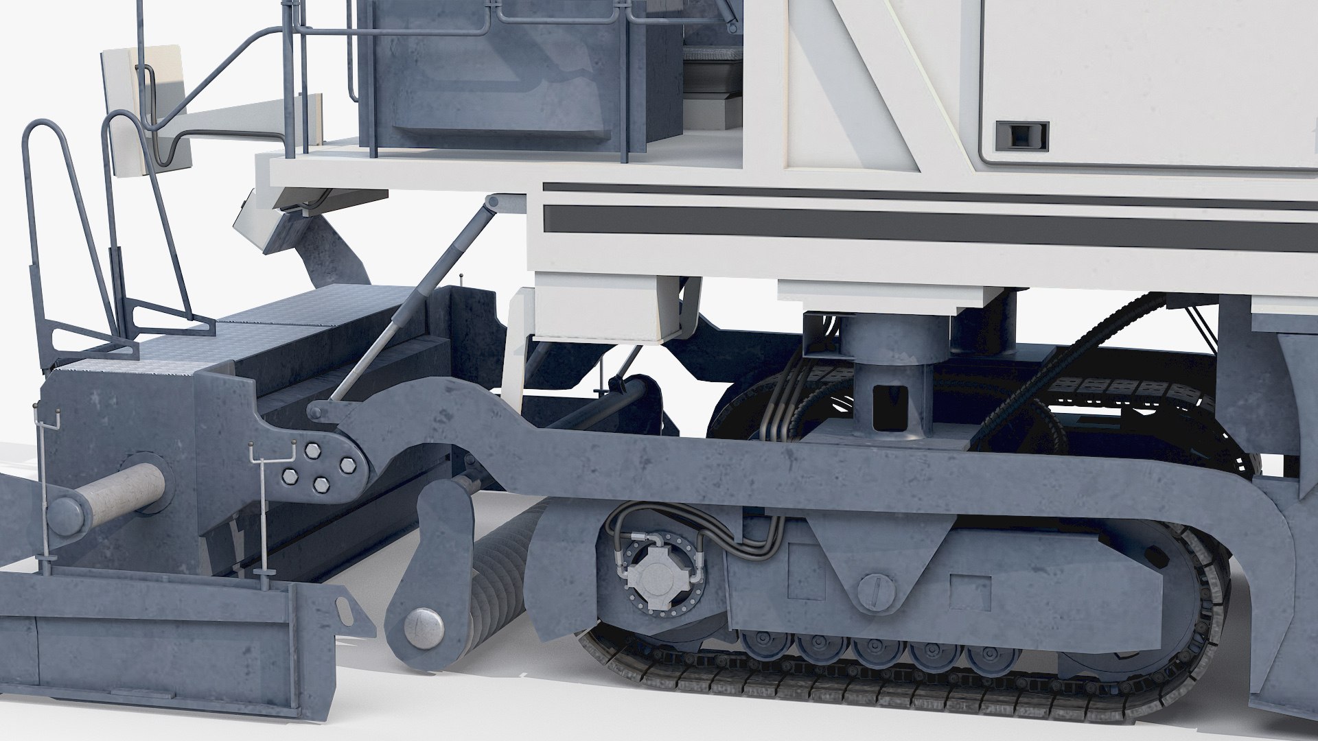 3D Model Crawler Road Recycler - TurboSquid 1830077