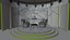 3D model TV Studio