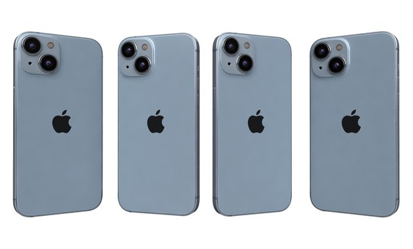 Apple iPhone 14 Blue 3D model - TurboSquid 1961894